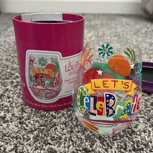 Lolita Let's Celebrate Party Glass